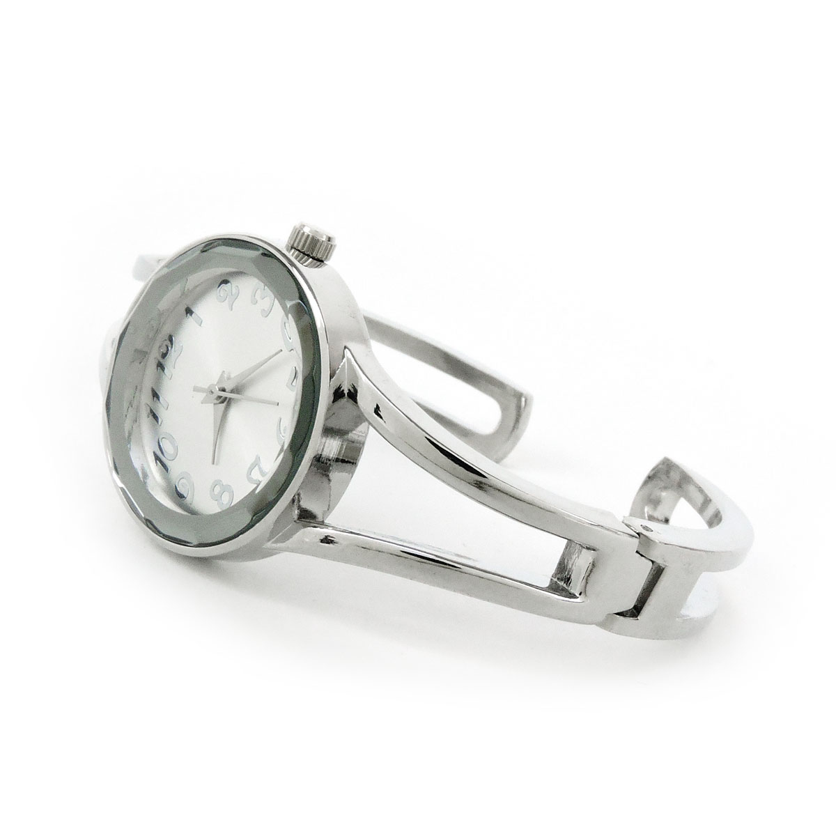 Silver Bangle Watch