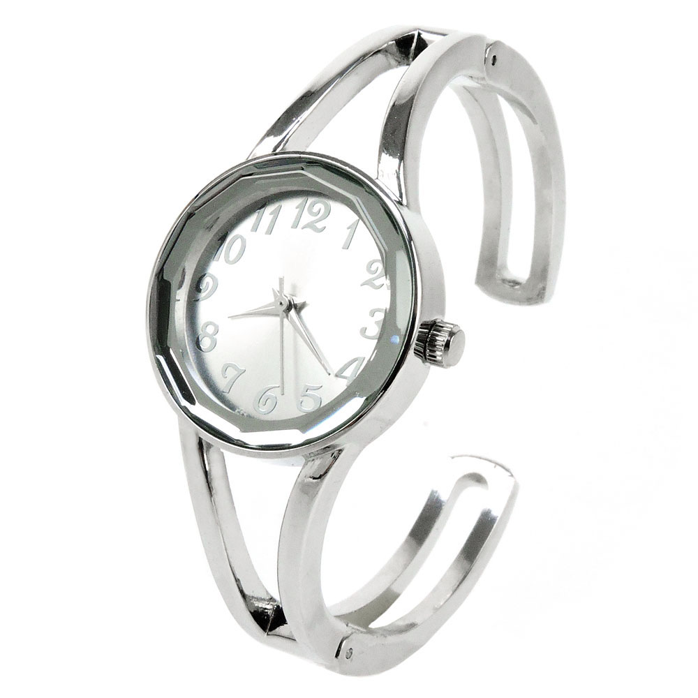 Silver Bangle Watch